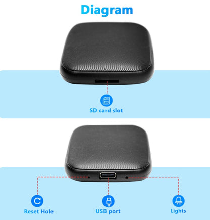 Original Car Screen Wired Carplay Upgrade Android 2 and 8G AI Box